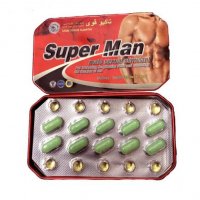 Super Man - Male Enhancement Tabs - 8800mg x 10 Capsules