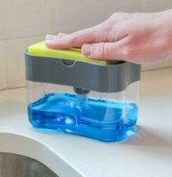 Soap Pump and Sponge Caddy